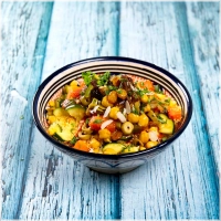 Stel je eigen couscous bowl samen